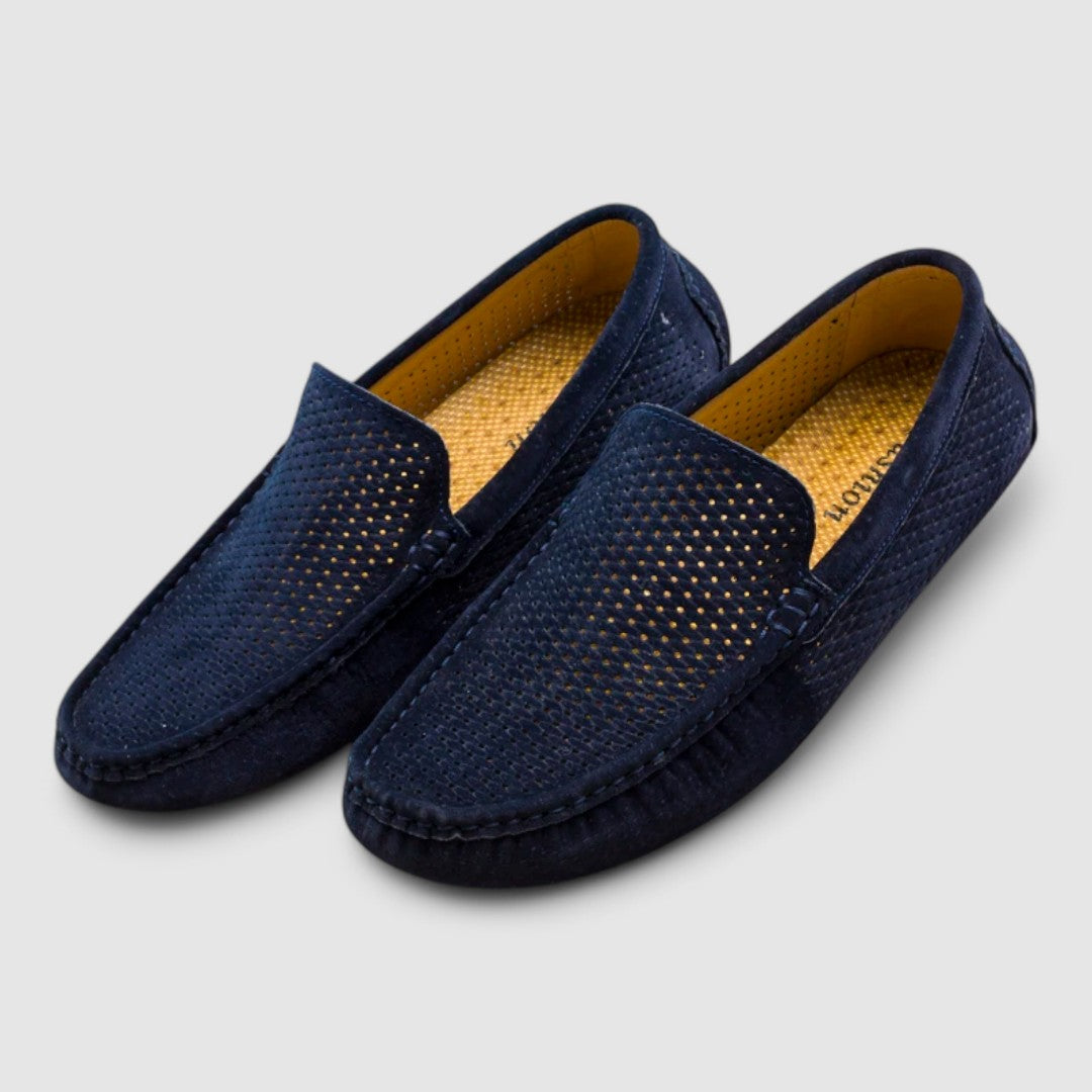 Modarista | Men's Suede Leather Casual Formal Slip on Loafer