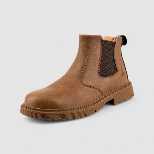 Modarista | Men’s Durable Anti-Slip Rubber Sole Chelsea Boots