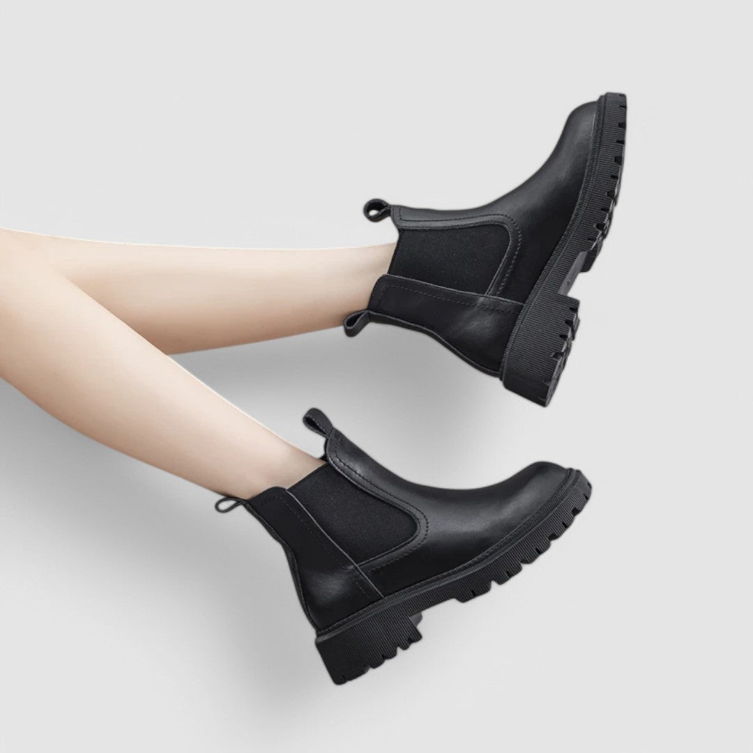 Modarista | Women's Chelsea Ankle Boots Genuine Leather