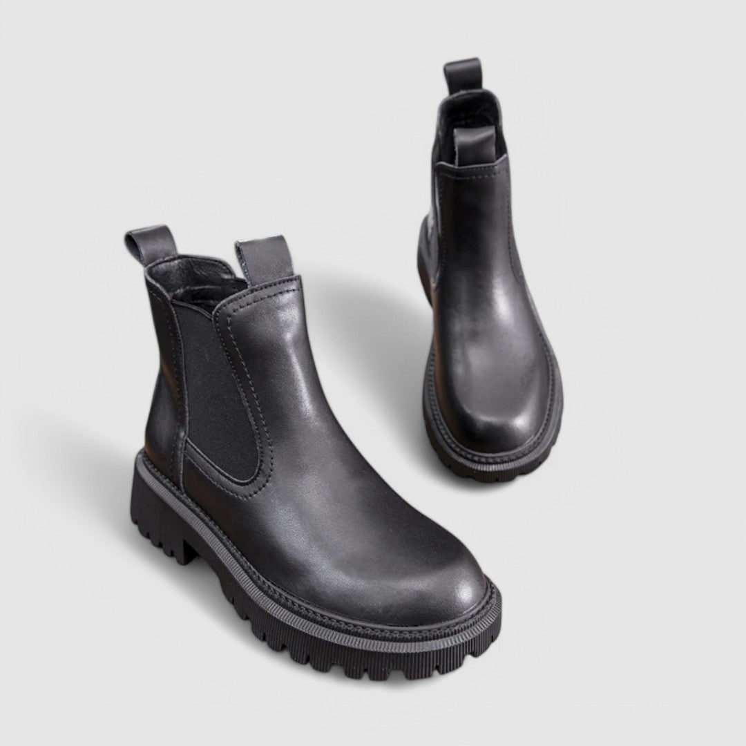 Modarista | Women's Chelsea Ankle Boots Genuine Leather