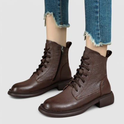 Modarista | Premium Cow Leather Comfort Office Boots